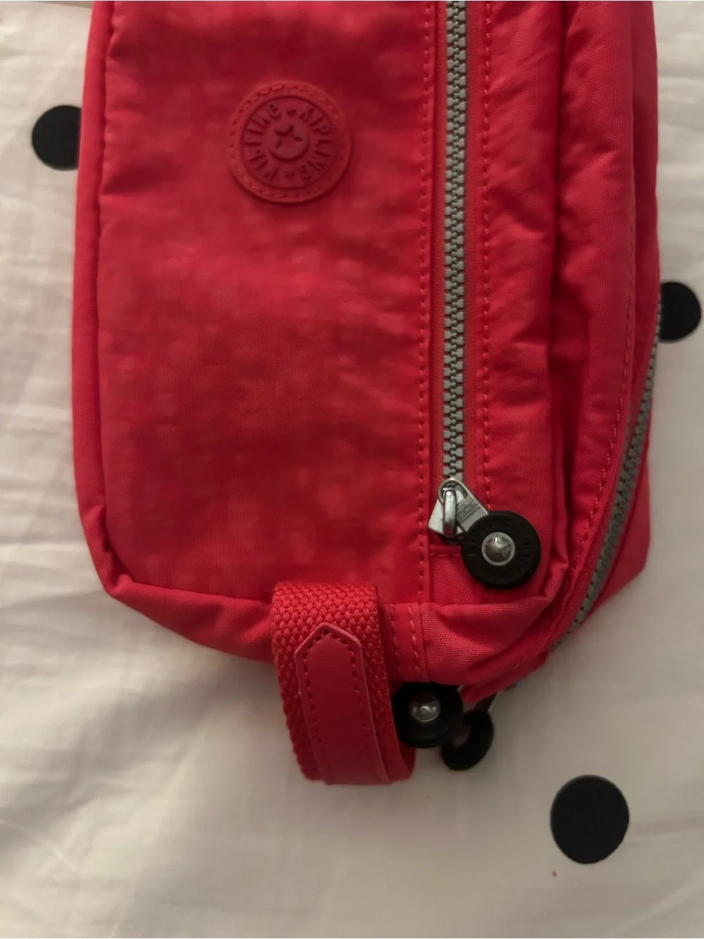 Kipling Agot Large Toiletry Bag in Vibrant Pink